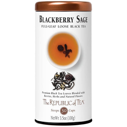 Blackberry Sage Black Full-Leaf Tea