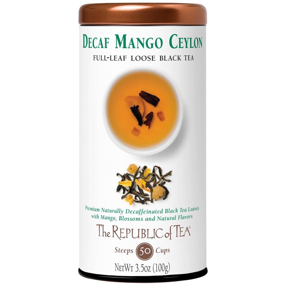 Decaf Mango Ceylon Black Full-Leaf Tea