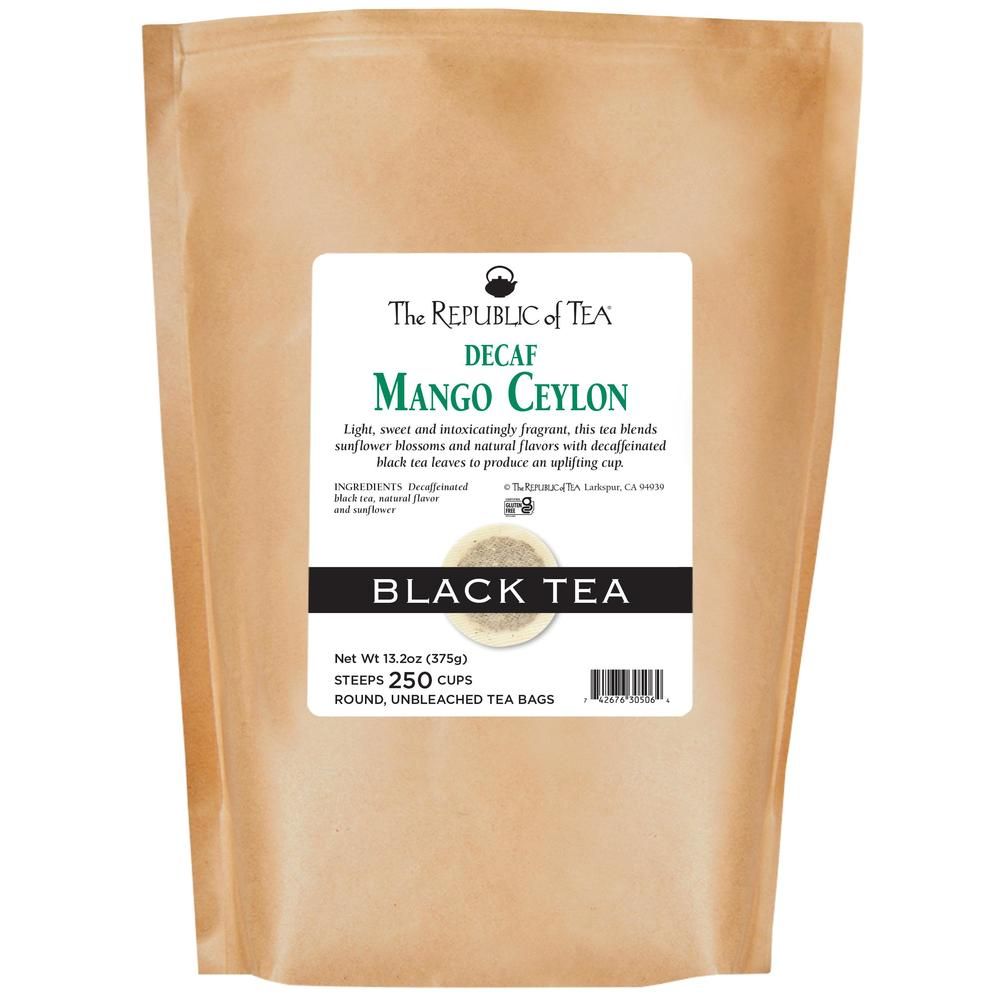 Decaf Mango Ceylon Black Tea Bags