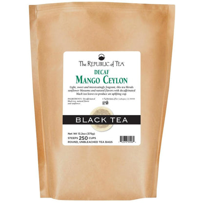 Decaf Mango Ceylon Black Tea Bags