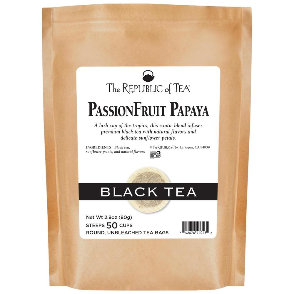 PassionFruit Papaya Black Tea Bags
