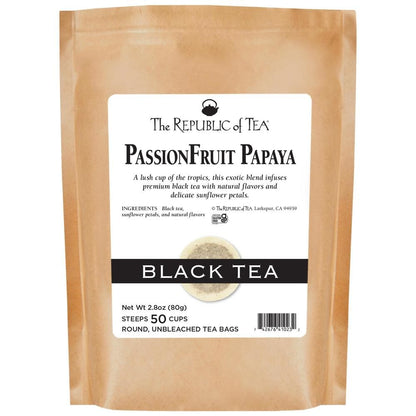 PassionFruit Papaya Black Tea Bags