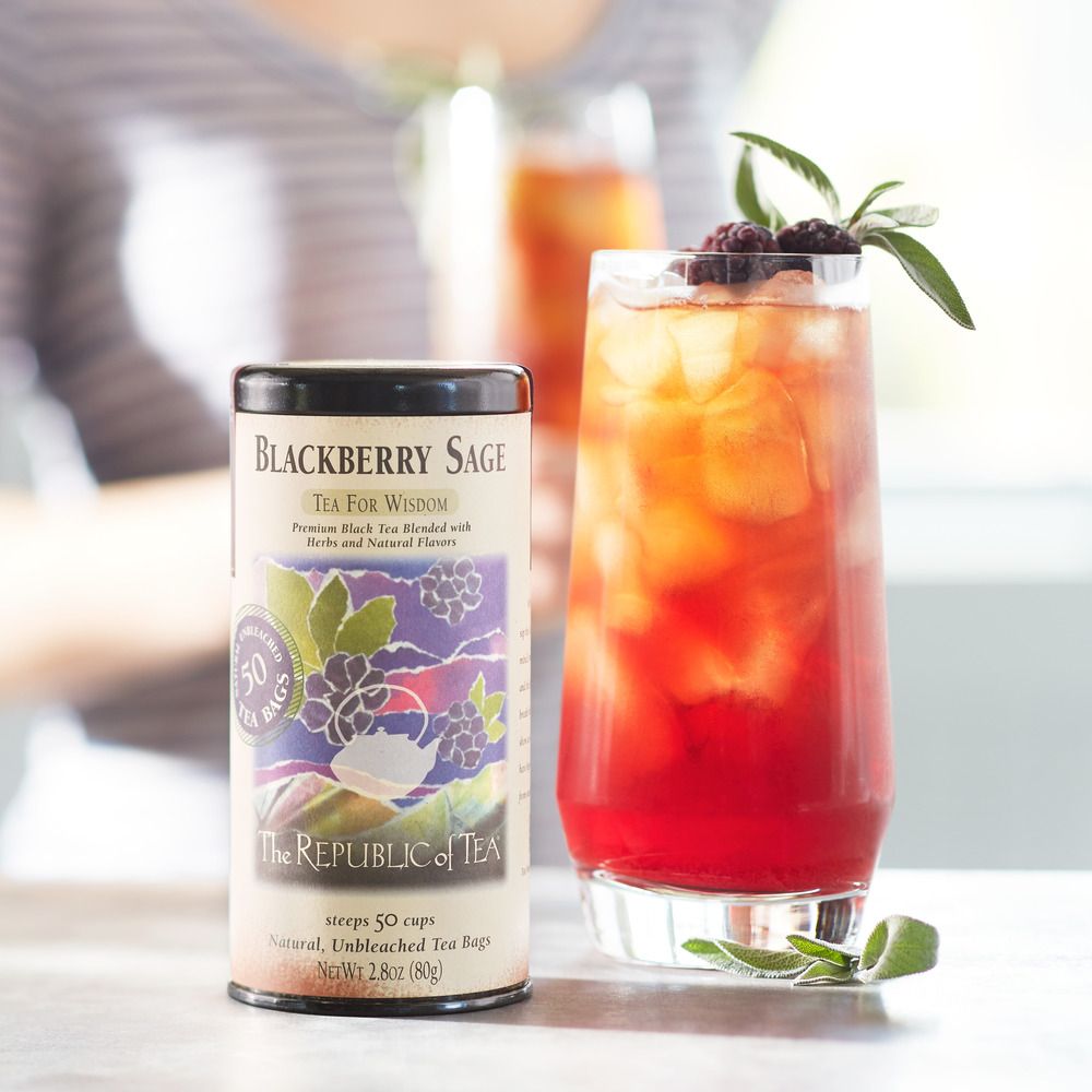 Blackberry Sage Black Tea Bags