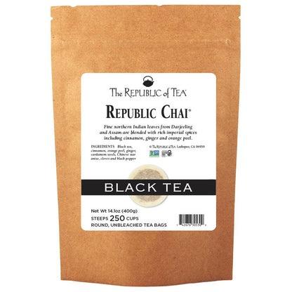 Republic Chai® Black Tea Bags