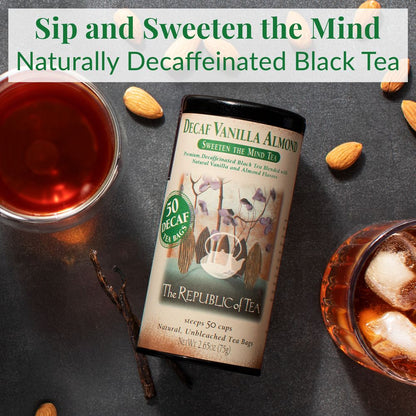 Decaf Vanilla Almond Black Tea Bags