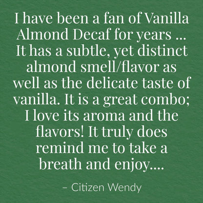 Decaf Vanilla Almond Black Tea Bags