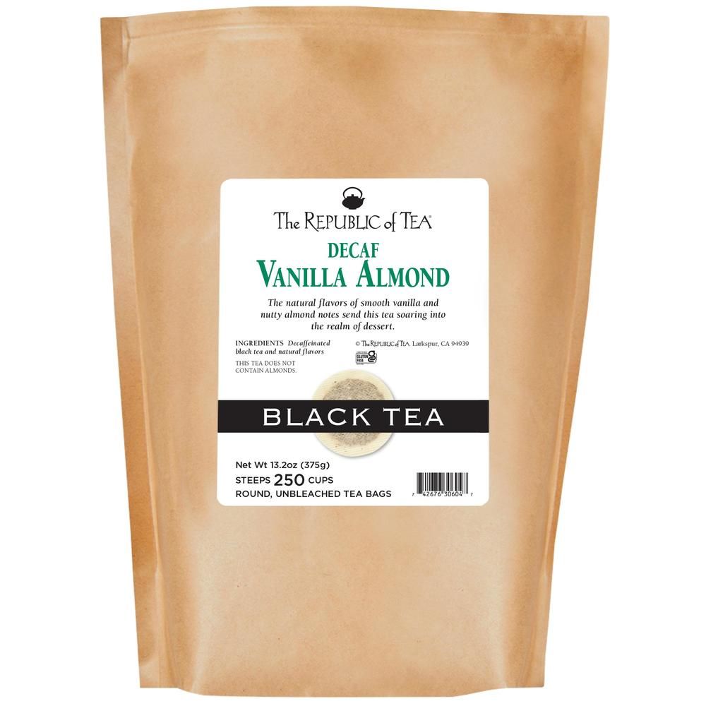 Decaf Vanilla Almond Black Tea Bags