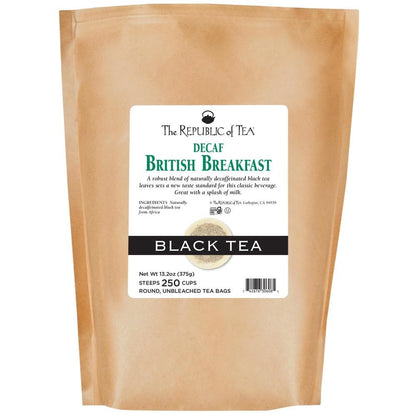 Decaf British Breakfast Black Tea Bags