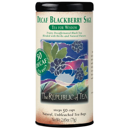 Decaf Blackberry Sage Black Tea Bags