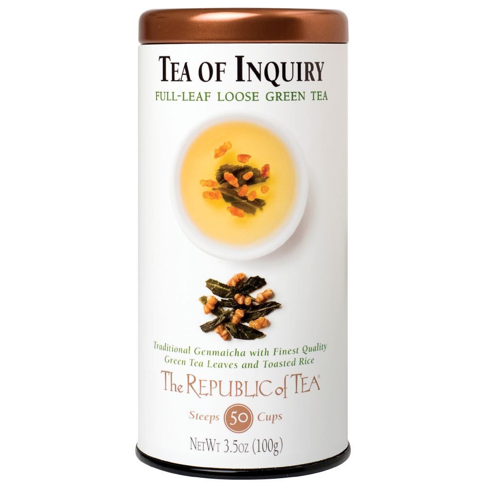 Inqwe Tea Tea of Inquiry Full-Leaf Green Tea – The Republic of Tea