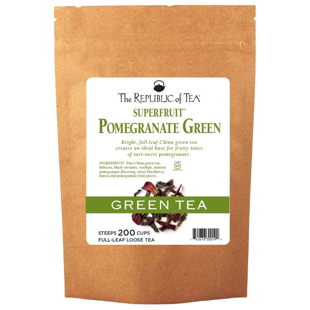 Pomegranate Green Tea Full-Leaf Tea