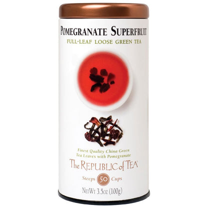 Pomegranate Green Tea Full-Leaf Tea