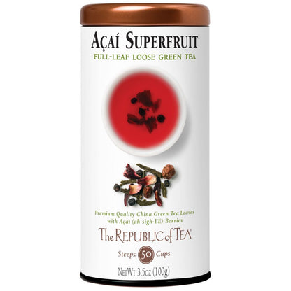 Acai Superfruit Green Full-Leaf Tea
