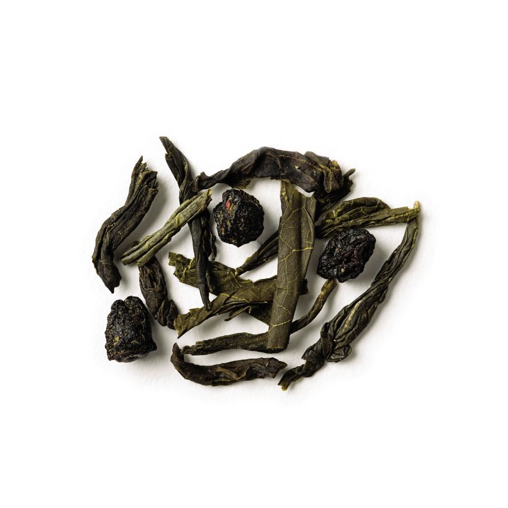Blueberry Green Tea Full-Leaf Loose Tea