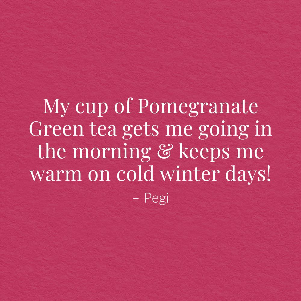 Pomegranate Green SuperFruit Tea Bags