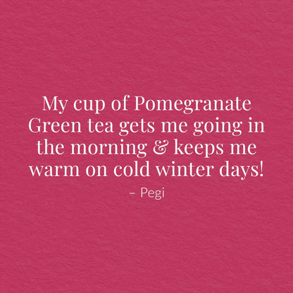 Pomegranate Green SuperFruit Tea Bags