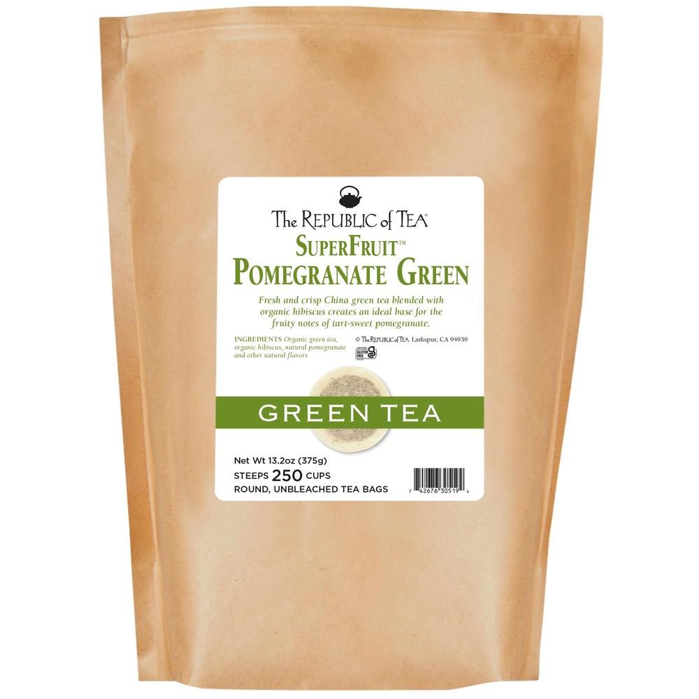 Pomegranate Green SuperFruit Tea Bags