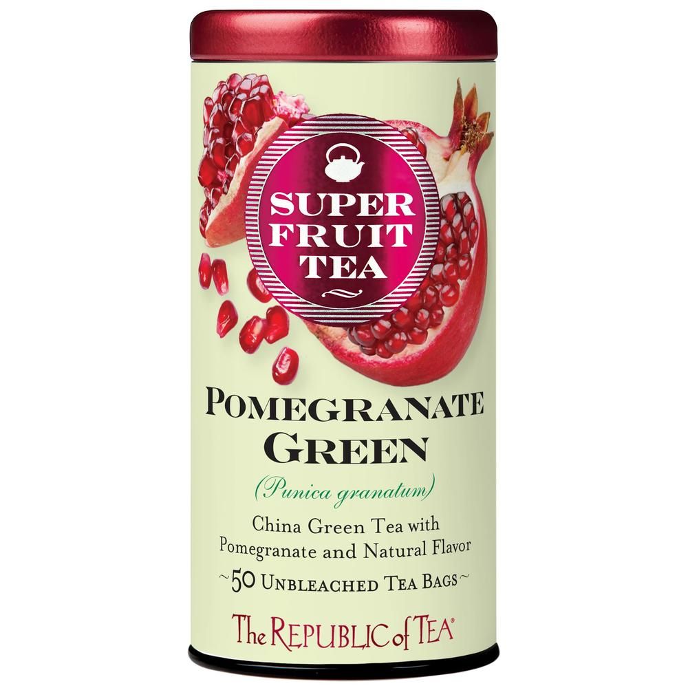Pomegranate Green SuperFruit Tea Bags