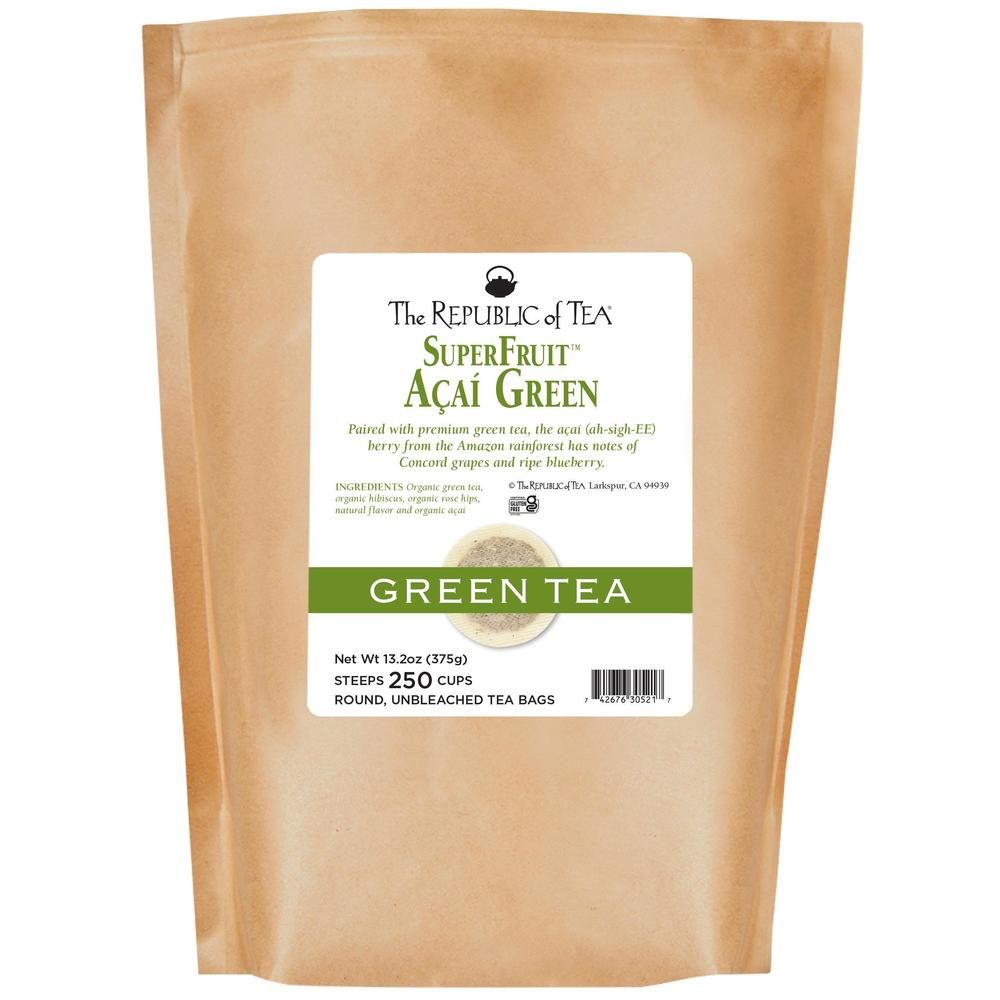 Açaí Green SuperFruit™ Tea Bags – The Republic of Tea