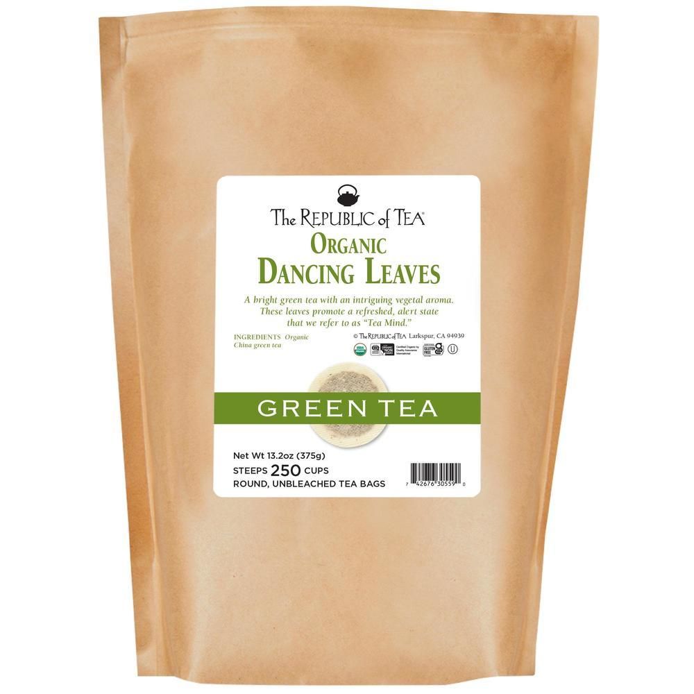 Organic Dancing Leaves Green Tea Bags