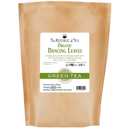 Organic Dancing Leaves Green Tea Bags
