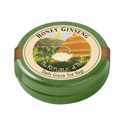 Honey Ginseng Green Tea Bags