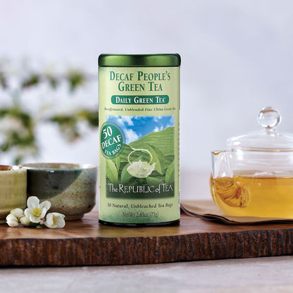 Decaf The People's Green Tea Bags