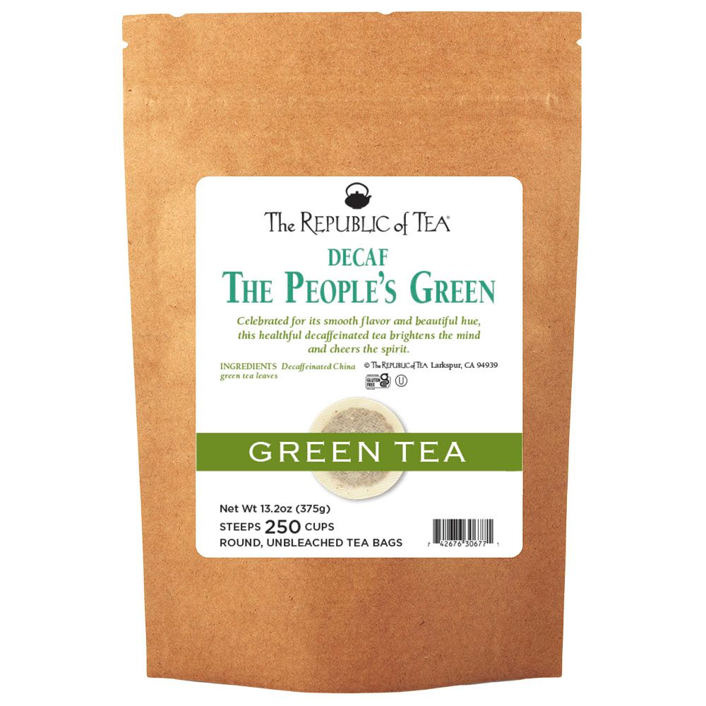 Decaf The People's Green Tea Bags