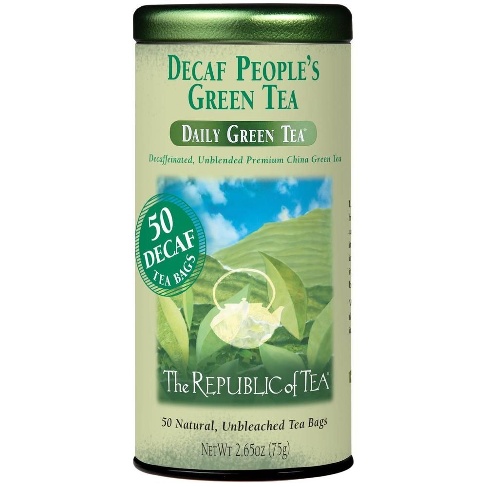 Decaf The People's Green Tea Bags