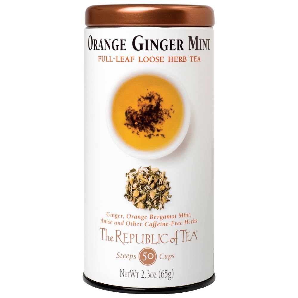 Orange Ginger Mint Herbal Full-Leaf Tea