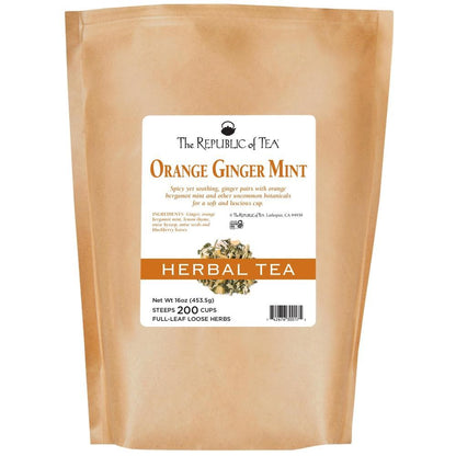 Orange Ginger Mint Herbal Full-Leaf Tea