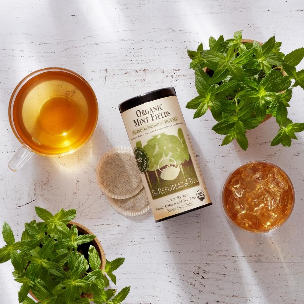Organic Mint Fields Tea Bags