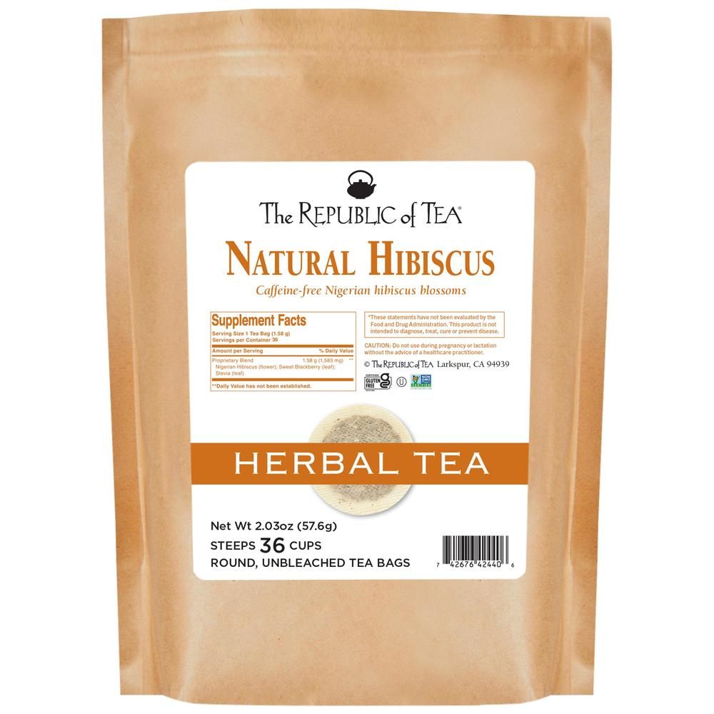 Natural Hibiscus Tea Bags
