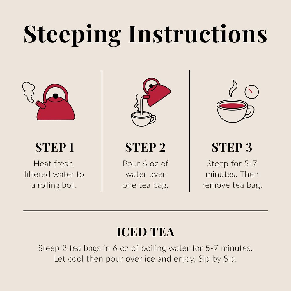 Hibiscus Blueberry Tea Bags