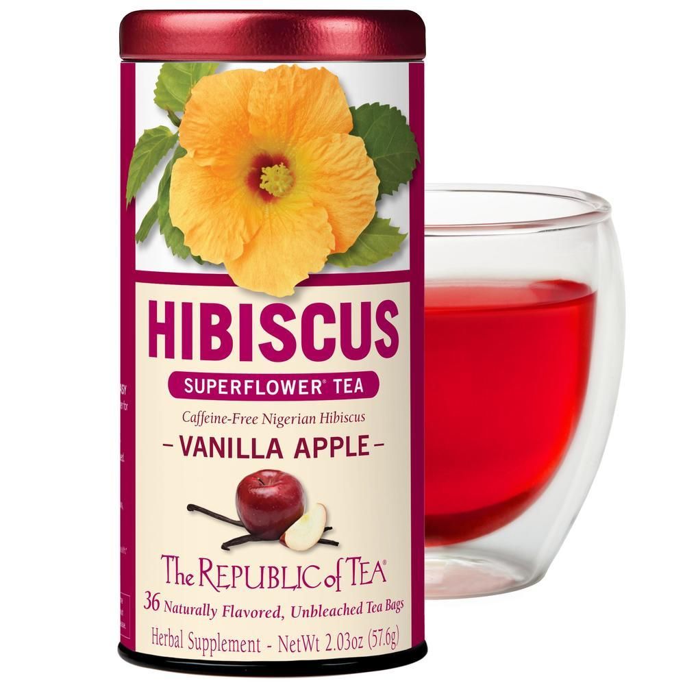 Hibiscus Vanilla Apple Tea Bags