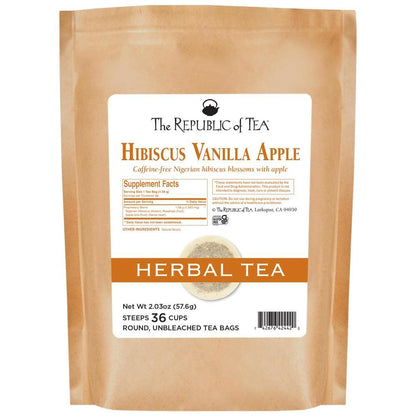 Hibiscus Vanilla Apple Tea Bags