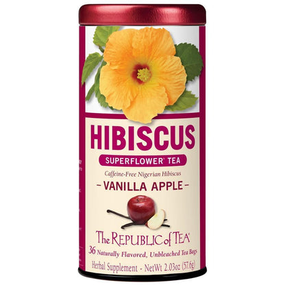Hibiscus Vanilla Apple Tea Bags