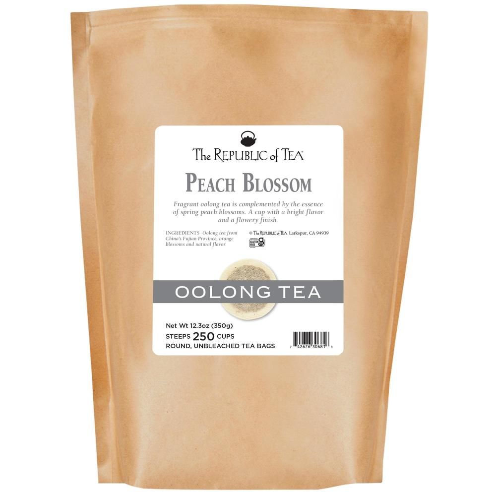 Peach Blossom Oolong Tea Bags