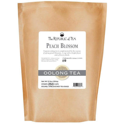 Peach Blossom Oolong Tea Bags
