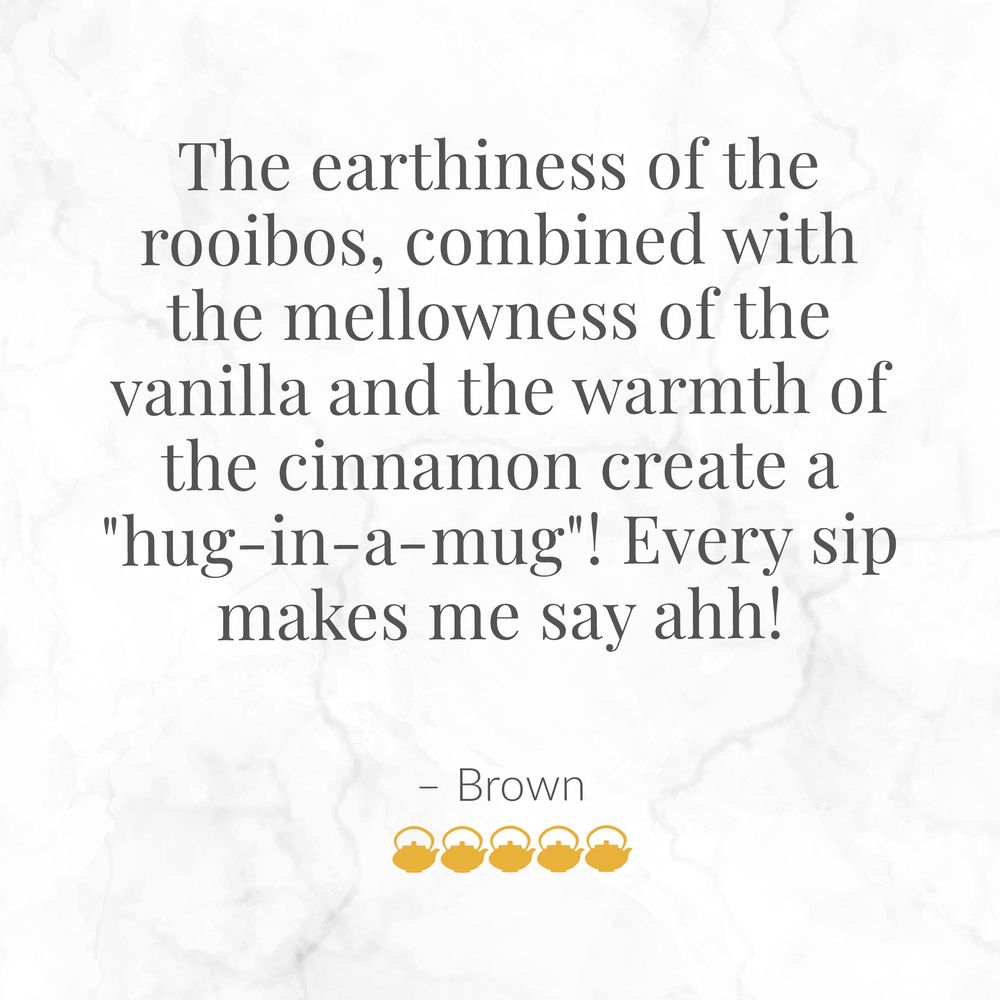 Cinnamon Vanilla Red Tea