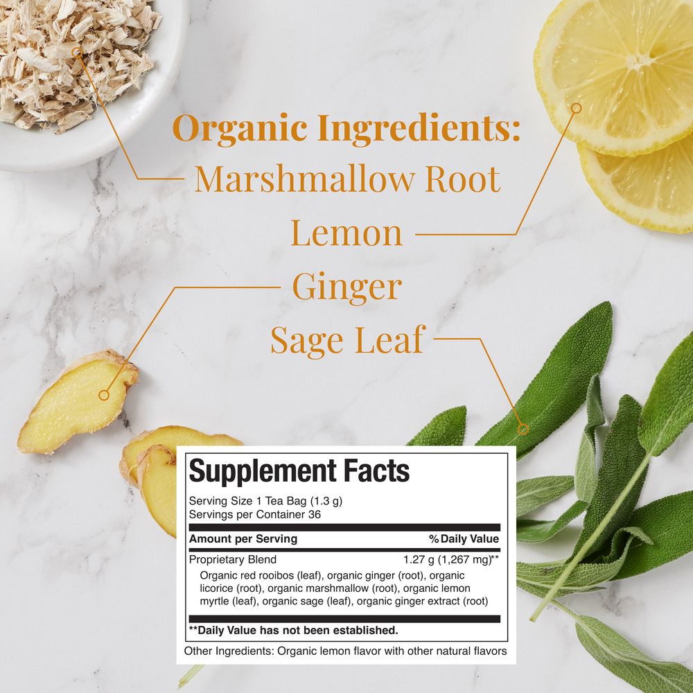 Get Throat Aid® - Herb Tea for Soothing Throats