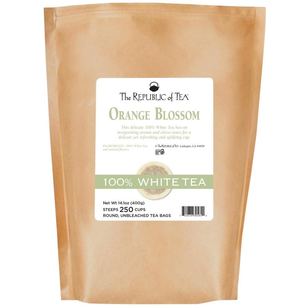 Orange Blossom 100% White Tea Bags – The Republic of Tea
