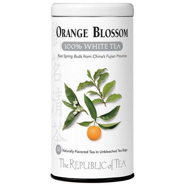 Orange Blossom 100% White Tea Bags – The Republic of Tea