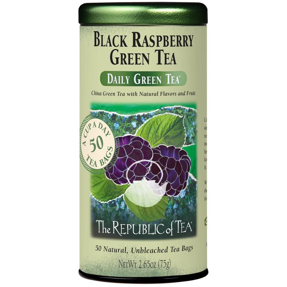Black Raspberry Green Tea Bags