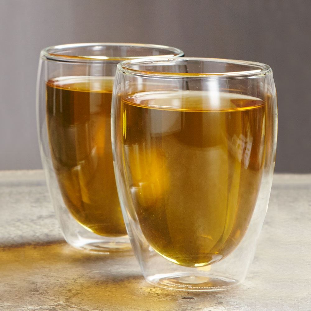 12 oz Pavina Double Wall Glass Cups