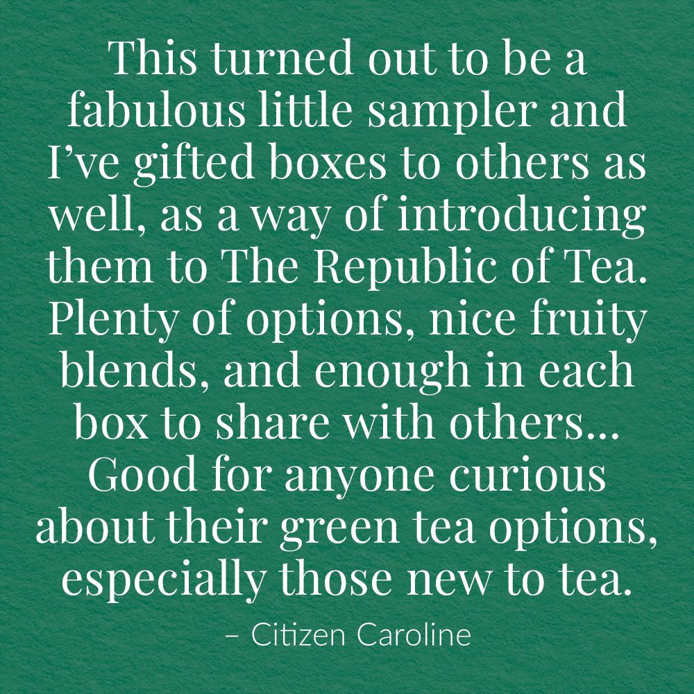 Green Tea Assortment