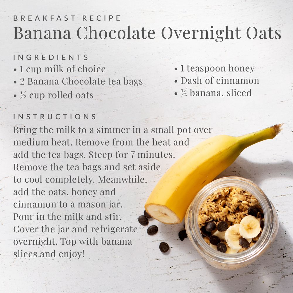Banana Cuppa Chocolate Tea Bags – The Republic of Tea