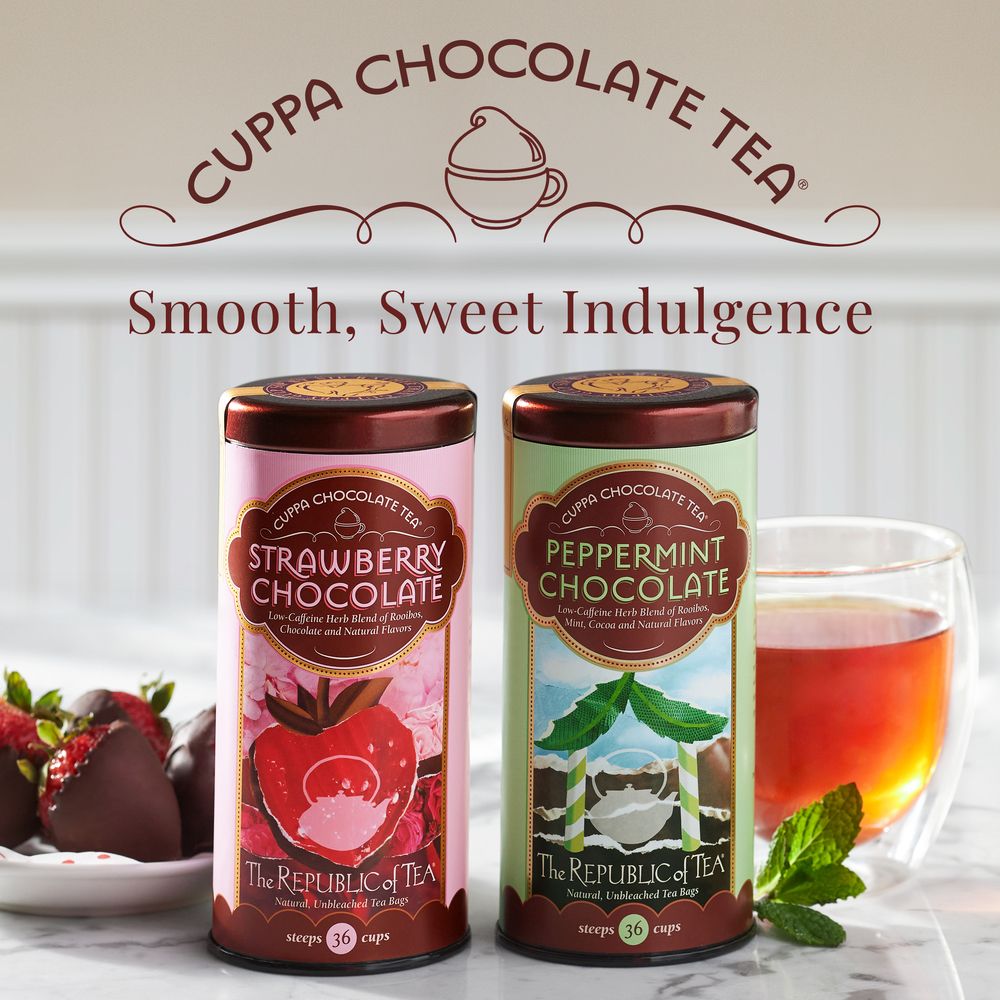 Banana Cuppa Chocolate Tea Bags – The Republic of Tea