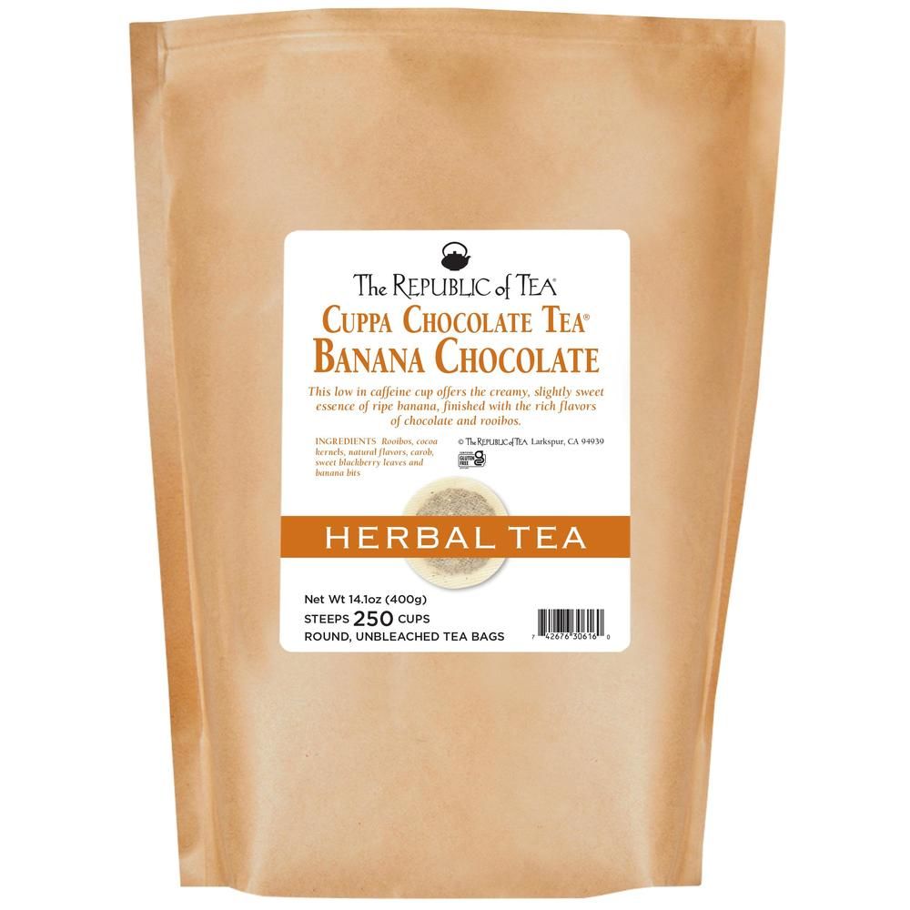 Banana Cuppa Chocolate Tea Bags – The Republic of Tea