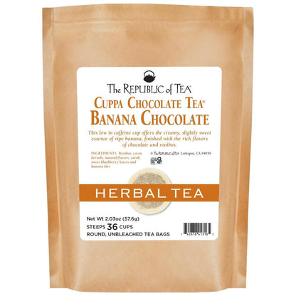 Banana Cuppa Chocolate Tea Bags